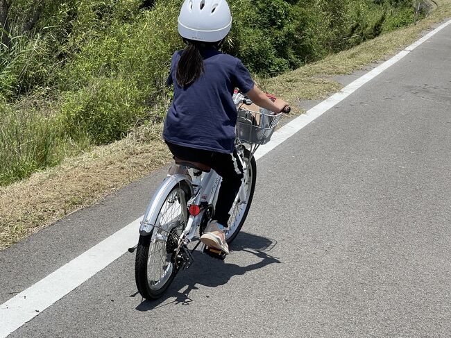 娘と二人で、車に自転車を積んでドライブがてらりんりんロードへ。<br />お天気も良く、気持ちいいサイクリングができました。