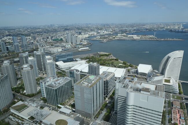 春の横浜♪　Vol.2　☆横浜ロイヤルパークホテル：優雅なエグゼクティブスイートルームからパノラマ♪