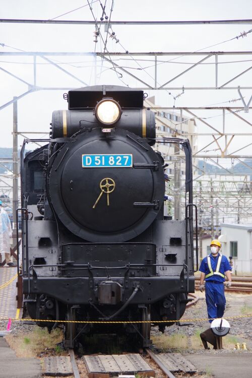 直江津D51レールパークで乗車体験。「雪月花」とも遭遇