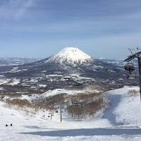 春スキーでニセコ、アンヌプリとヒラフを滑りました＝2021年4月