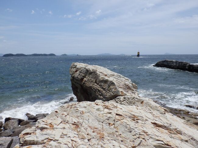 知多半島最南端の羽豆岬付近を歩きました。