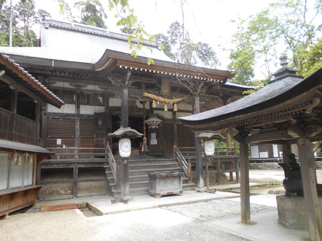 自転車に乗って神峯山寺へ