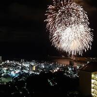 熱海かんぽの宿からの、熱海海上花火