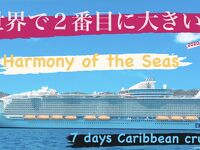 次の寄港地はセントトーマス！Harmony of the Seas（ハーモニー・オブ・ザ・シーズ）乗客乗員８０００名！動く街！