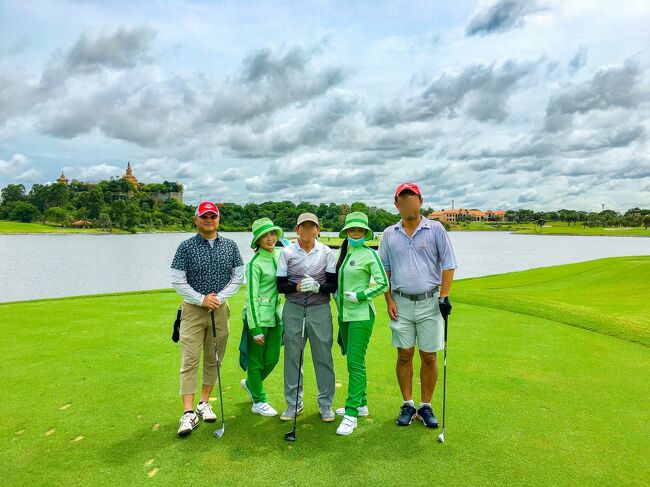タイで３６回目のゴルフ　Amata Spring Country Club