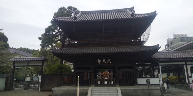 山手線の新駅「高輪ゲートウェイ」<br />泉岳寺に行くのに、この駅ができたのは便利で嬉しい。<br /><br />山手線の高輪ゲートウエイで降りる。<br />新しい駅だけあってデザインも他の駅とは違って何となく新鮮。<br />駅を後にして泉岳寺近くのアパホテルにチェックインする。<br /><br />少し休んでから泉岳寺に参拝に向かう。<br />ホテルからは直ぐの場所にある。<br />忠臣蔵の主人公である大石内蔵助の銅像や朝の内匠頭や赤穂四十七士の墓がある。<br /><br />参拝してから墓参をして境内を少し散策する。<br />御朱印を頂こうと思ったが、御朱印帳を忘れた。<br />書置きはないので断念。<br />歴史ファンとしては訪れたい泉岳寺だから、また来てみよう。<br /><br />露天風呂も付いた大浴場を楽しんでからディナーに出る。<br />品川方面に向かって第一京浜を歩いて行くとインド料理の人気店「デヴィコーナー」がある。<br /><br />予約していたので待たずに案内される。<br />シムラーやタンドリーチキンを食べながら生ビールやインドビールを楽しむ。<br />そしてカレーはバターチキンカレーとキーマカレー。<br /><br />チーズナンを食べながら本格的なインドカレー。<br />ビールにも良く合うし満足。<br /><br />店を出てゆっくり第一京浜を歩く。<br />昼間は交通量の多い大きな通りだが、ゆっくり散策すると結構風情がある。<br />品川の雰囲気を感じながらホテルに戻って、軽く一杯やって休む。<br /><br />翌朝も大浴場を楽しんでから朝食。<br />ホテルを出て直ぐの場所にある「なか卯」へ。<br />オクラがついてくる朝食がさっぱり食べられて美味しい。<br /><br />夕方から朝食までで時間は短かったが、中々充実した泉岳寺の旅になった。