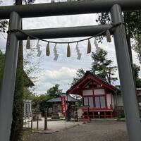 コロナ予防接種の前に飯能市街の神社と寺を自転車で回ってから医院に行った