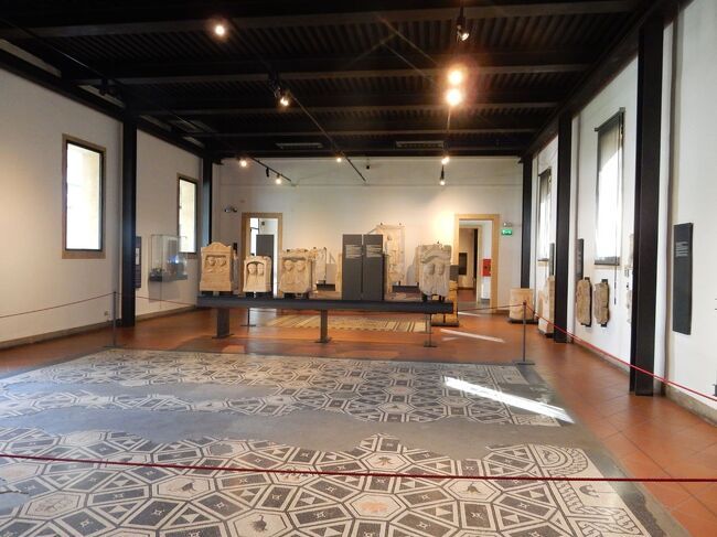 パドヴァの歴史はローマ時代にまで遡る。スクロヴェーニ礼拝堂のある土地はローマ時代の遺物が多数発掘されて、そのまま野外博物館となっている。<br />市立博物館にはローマ時代の建築の遺構や壺、ジュエリーなどの装身具、生活用品，什器、装飾品、レリーフ、モザイクタイルの床の他、ギリシャやエジプトからの輸入品の数々、死者の棺桶まで輸入したかは私の知るところではないが。<br />パドヴァと言えばジョットのフレスコ画が見逃せない、天井から壁面迄３８の場面が描かれている。私が驚いたのは、この礼拝堂が1307年に完成したことである。日本史を見れば室町幕府の成立前である、この時代の建物だと思うと、しかもこの建物の壁に描かれた絵は建物と運命を共にするフレスコ画である。よくぞ残ってくれたと感謝せずにはいられない。<br /><br />700年以上も前の建物だが、さすが補修は大切で、天井に近いところには左右の壁から推測だが棒状の鉄骨が渡されていた．美観を損なわぬよう配慮の跡が見られるのは嬉しいことだ。