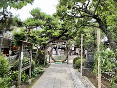 2021年6月 鳩森八幡神社参拝と千駄ヶ谷散歩&ピーターラビットカフェ
