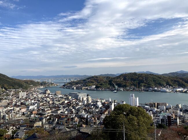 GoToキャンペーンを利用して、母と二人でどこか旅行しようか・・・ということで、広島(平和記念公園、大久野島、鞆の浦、尾道)と山口(岩国)に行ってきました。<br />久しぶりに鉄道での旅、二泊三日で盛り沢山(^^♪<br /><br />本編は3日目の尾道(千光寺)、福山城編で最終回です。<br /><br />(旅行記を書くのが遅くなってしまい2020年秋の旅行です)<br />