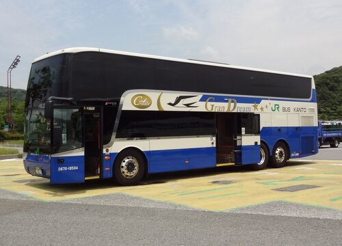 鹿児島へ陸海空総力旅・その1.JR関東バス:グラン昼特急1号乗車記』大阪