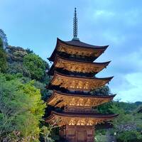 三大五重塔の一つ、瑠璃光寺に訪れる