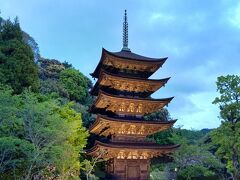 三大五重塔の一つ、瑠璃光寺に訪れる