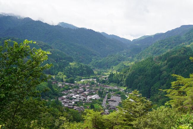 天候回復。昨日びしょ濡れな色々は…まだ湿ってるけど、歩きながら乾くとえぇかな。宿のオーナーさんお勧め？のルートでお出かけします。<br /><br />先ずは南木曽駅まで国鉄。そっからバスで妻籠宿へ。