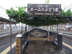 20210714-5 塩尻 雨でダイヤ乱れて、なんだかよく分からんけれど塩尻駅で一度降りてみる…