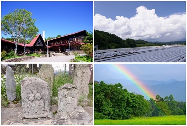 しばらく東京を離れて長野県川上村tと山梨k県の清里高原へ出かけてみた。このところ梅雨が明けてやっと本格的な夏の到来を思わせる時期となってきた。数日間を清涼な空気を求めて川上村と清里へ静養のために滞在した。<br /><br />川上村には小生が住んでいるＭ市の自然休暇村があり、安価な値段で（1泊2食付きで5000円ほどで）泊まることが出来た。この施設の周辺では山登り、釣り、ドライブ、自然観察等を楽しむことが出来るが、そうしたものはしなかった。<br /><br />川上村の後は清里に移動し、KEEP（清里教育実験計画）の清泉寮に滞在した。ここはもう数十年前大学生の時に野外教育活動で一度来たことがあり、大変懐かしさを感じた。その頃は今のような観光地化されておらず、酪農と高原野菜の栽培を主体とした農業実験所のようなところであった。<br /><br />周囲は全国一の生産を誇るレタス畑が広がり、高冷地のためか水田は全く見られない。休暇村の周囲は深い森林が広がり、今まで見たことがない風景ばかりであった。今回は休養が目的だっので、あまり動き回ることはしなかったが、適度の散歩をして高原の初夏のすばらしさを満喫できた。<br /><br />