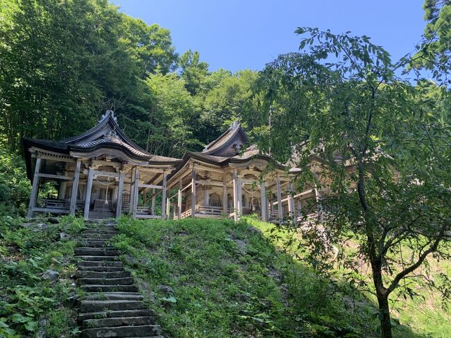 赤神神社・五社堂へ行く。