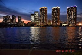 【東京散策118】東京湾夜景とランニングスポットで話題の豊洲ぐるりパークを一周してみた 