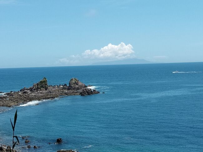 緊急事態宣言中ではあるけれど4連休なので、主人の実家に行きがてら湯河原温泉に行ってきました。<br />マイカー移動で、部屋食・貸し切り風呂の宿を選びました。舟盛付の美味しい料理をいただき、久々の温泉に大満足です。<br /><宿情報><br />「魚づくしの大満足 温泉やど うおき」(じゃらんで予約、20,900円/人)