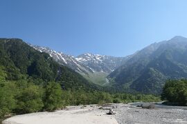 初夏の信州旅行♪　Vol.100 ☆上高地：明神池コースの優雅なハイキング　穂高連峰と河童橋♪