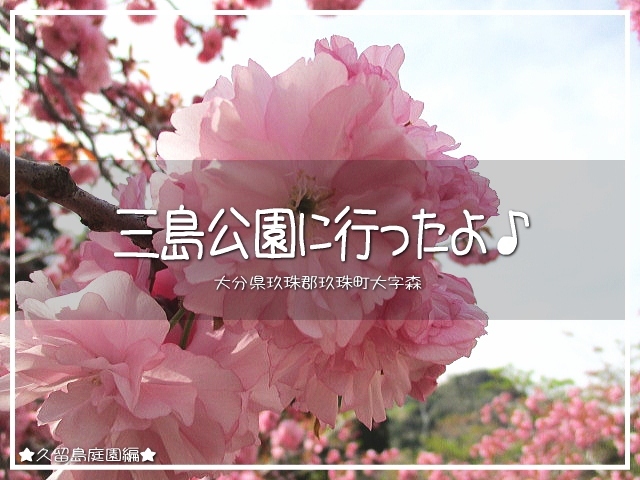 大分県玖珠町にある昔のお屋敷のあと。<br />旧森藩のお殿様の御殿があったトコです。<br /><br />見どころがあまりにもありすぎて。<br />全3話に分けさせてくださいまし。<br /><br />今回は久留島庭園編でございます(*´▽`*)<br /><br />▽使用機材:CANON IXY 150