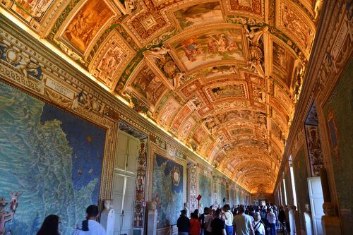 ローマの思い出 バチカン美術館の後半.:*゜』ローマ(イタリア)の