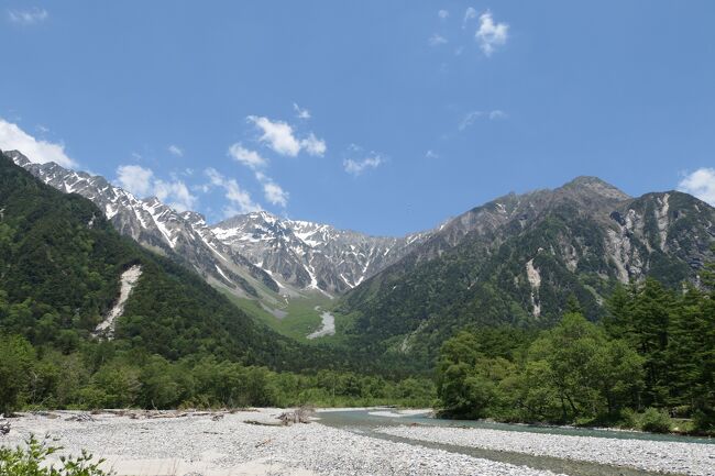 初夏の信州旅行♪　Vol.124 ☆上高地：明神橋から上高地帝国ホテルへ絶景ハイキング♪