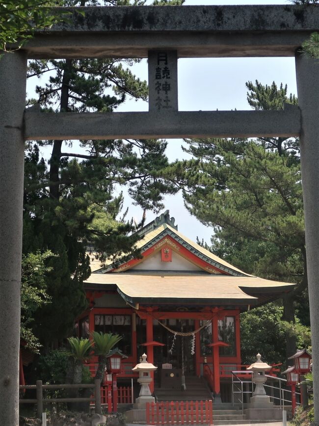 桜島で最も大きい神社です。桜島港に程近い月讀神社は、和銅年間（708～715年）には創設されたと伝わる由緒ある神社です。<br />「桜島」の名前の由来とされる「コノハナサクヤヒメ」もあわせて祀られています。 大正噴火で溶岩の下に埋没しましたが、昭和15年、現在の位置に移設されました。<br />実はここ、パワースポットとしても人気の高い場所。<br />広々とした敷地に建つ社殿、木々の間から射す日の光など、確かに力を感じられます。<br />小さな展望台からは、山・海の景色。毎年行われる例大祭（ホゼ）では、鹿児島の郷土芸能である神舞が披露されます。<br />http://www.sakurajima.gr.jp/tourism/000353.html より引用<br /><br />桜島フェリー　　については・・<br />https://www.city.kagoshima.lg.jp/sakurajima-ferry/<br />