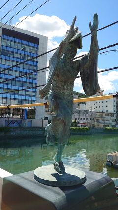 台風に向かって船で徳島へGO