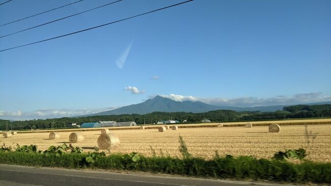 先の旅行記で「越境していない」アピしておりましたが、<br />夏休み２日目は思いっきり越境というか津軽海峡を越えて北海道まで。<br /><br />コロナ禍に入ってから「不要不急の外出自粛」の緊急事態宣言中のお出かけは控えていたのだけど、<br />流石に４回目で周りからのプレッシャーも薄くなった雰囲気で、<br />しかも一応「有要」なんだもの。<br />だから致し方ない・・・・って判断で。<br /><br />ってそれを良い事に用事がない者も含めて家族全員で観光までしっかりして、二泊三日で知床を楽しんできちゃったけど。<br /><br />知床半島には外周道路がないため、「Tour de SHIRETOKO」＝知床一周はタイトルに偽りあり！ですが、まぁ気分なのでスルーでお願いします。<br />（バックカントリーすれば出来ますけど・・・・素人には無理なエリアですね）<br /><br />７/３０（金）　東京→網走→斜里　★<br />７/３１（土）　斜里→ウトロ→カムイワッカ湯の滝→ウトロ<br />８/１（日）　ウトロ→網走→東京