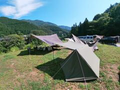 2人でソロキャンプ　WOODSMAN CAMPGROUND