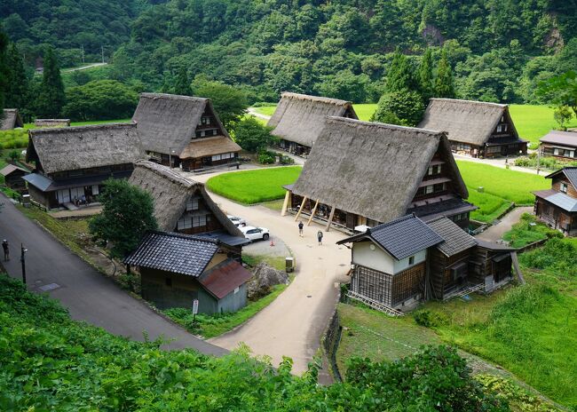 2021.8 富山に行ってきました（1）～五箇山の合掌造り集落、富山城跡など