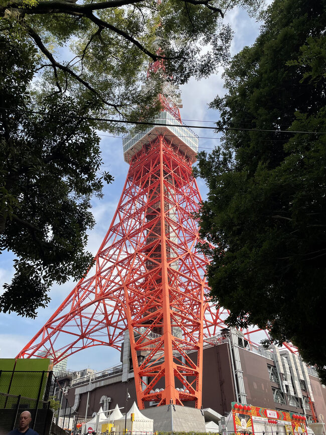 都内のホテルで迎えた誕生日の朝<br /><br />朝一で向かったのは東京タワーです。