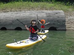 SUPで水没した旧国鉄横黒廃線の遺跡巡り in 錦秋湖 & 花巻温泉 & 盛岡散策（前半）