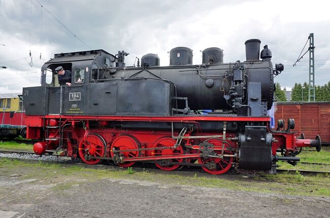 ドイツ ダルムシュタット・クラニッヒシュタイン鉄道博物館（その１ 蒸気機関車と電気機関車）