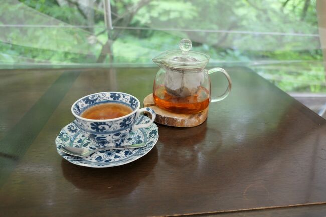 初夏の信州旅行♪　Vol.180 ☆扉温泉明神館：グランピングで優雅な紅茶タイム♪