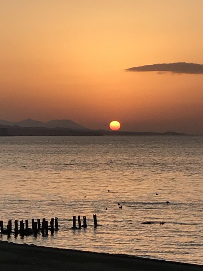 松江観光と、宍道湖に沈む夕陽鑑賞