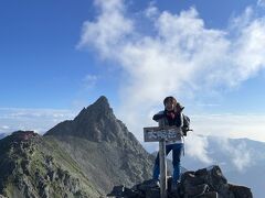 天に届く槍ヶ岳