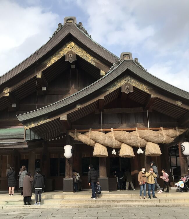 女3人、松江で合流して松江観光の後、玉造温泉に一泊<br /><br />いよいよ出雲大社参拝です。