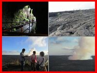 ハワイ満喫2013（２２）カリスマガイドさんと行くハワイ島１周（後）キラウエア火山とプナルウ黒砂海岸のウミガメ