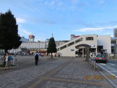 上福岡駅西口付近の風景