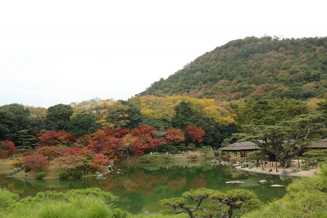 屋島へ行ってから栗林公園へ行きました。