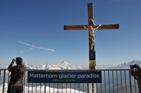 2013年スイス旅行記　第22回　マッターホルン散策　マッターホルン・グレッシャー・パラダイスへ