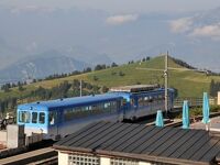 2013年スイス旅行記　第26回　アルト・ゴルダウからリギ登山鉄道に乗る