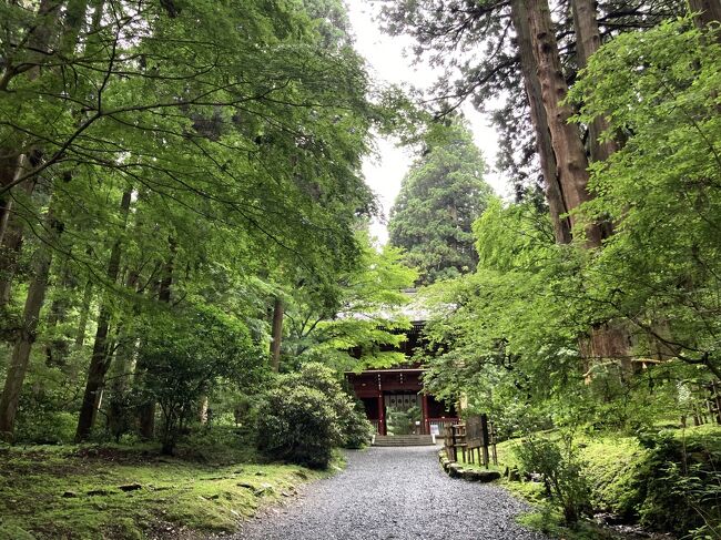 茨城旅行2日目は水戸から福島に向かう途中にあった、パワースポットだという御岩神社に寄り、その後いわき市に行きました。