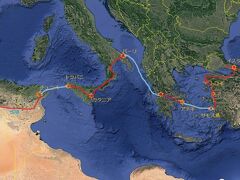 大昔の地中海横断？　1977年、アルジェリアからトルコまで