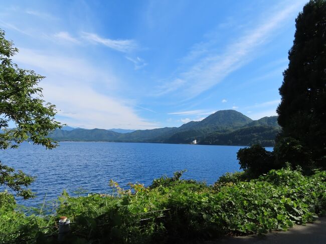 熊に警戒　☆　（その１）晩夏の田沢湖へ　