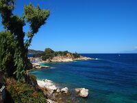 ギリシャ・コルフ（ケルキラ）島と南イタリアの旅　2（3-5日目）パレオカストリッツァ、ダシア、カシオピ