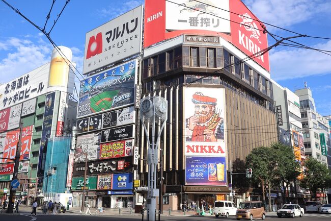 東京オリンピックのフィナーレである男子マラソンが開催された８月上旬の札幌。少しの観光と札幌ラーメンがメインです。