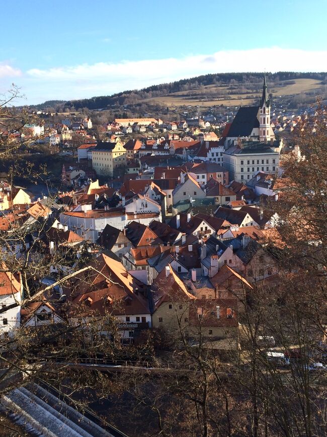 冬のチェコ一人旅2013-③　チェスキー・クルムロフ「世界で最も美しい街」日帰り観光